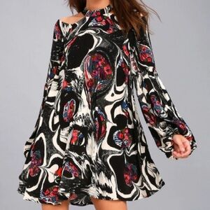 NWT Free People Drift Away Cold Shoulder Swimg Dress / Tunic Top Size Small